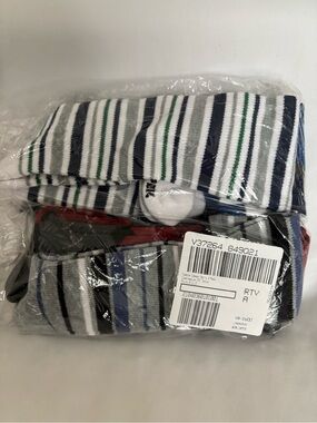 Tommy Conner 4-Pack Compression Crew Socks - White, Navy, Gray & Black